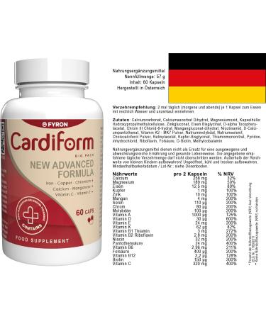  FYRON Cardiform - 60 capsules - Buy Online on GoSupps.com