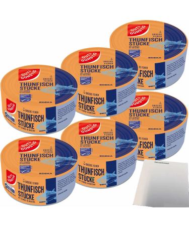 Good&Cheap tuna pieces with vegetables in dressing 6-pack (6x185g can) + usy block