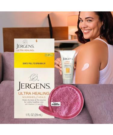 Ultra Healing Dry Skin Moisturizer - Travel Size Vitamin E Body Lotion & Makeup Cleansing Cloths (Pack of 4) - Intensive Hydration for Dry Skin - Buy Online on GoSupps.com