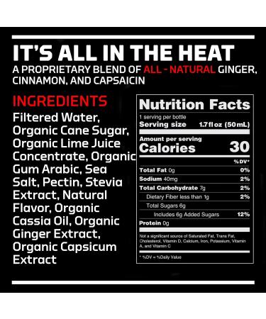 HOTSHOT Muscle Cramp Relief Drink - All Natural Spicy Mango (1.7 Fl Oz Pack of 12) | NSF Certified for Sport - Buy Online on GoSupps.com