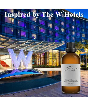 JCLOUD Hotel Diffuser Oil Inspired by W Hotel Scent Citrus Rose & Cedar Modern Glamour Essential Oil Luxury Long Lasting Aromatherapy Fragrance in Glass Bottle 100mL Modern Glamour Inspired By W Hotel - Buy Online on GoSupps.com