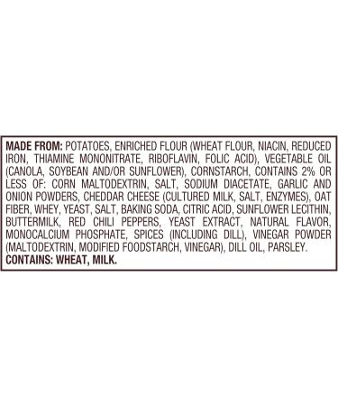 Goldfish Crisps Crackers aux frites cuites cuites au four aromatis es l'aneth pic sac de 177 2 g - Buy Online on GoSupps.com