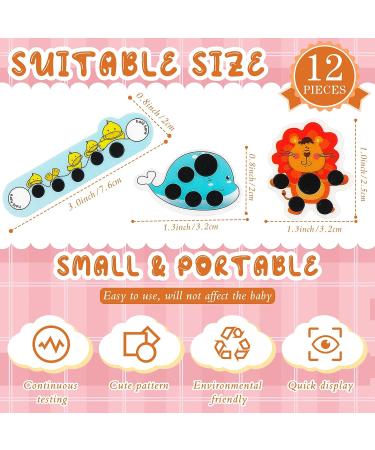 Fever Cartoon Stickers for Kids and Adults - Cute Style Temperature Patch for Home and Office - Buy Online on GoSupps.com