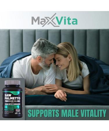MaxVita Prostate Premium - Saw Palmetto for Men Stinging Nettle Ashwagandha Lycopene Bladder & Urinary Relief Prostate Supplement for Men 60ct - Buy Online on GoSupps.com