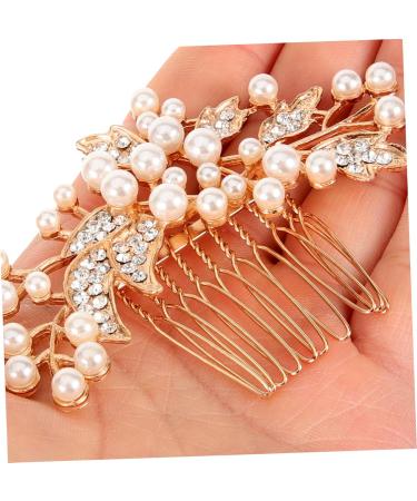 HAPINARY Hair Side Comb for Women Wedding Hair Accessories Bride Hair Side Comb Hair Comb for Women Pearl Hair Comb Pearl Hair Side Comb Wedding Hair Side Comb Bride Hair Accessories - Buy Online on GoSupps.com