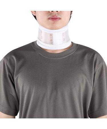 SSDDLZEQ Plastic Neck Collar - Breathable Cervical Immobilizer for Men & Women (Size L) - International Shipping Available - Buy Online on GoSupps.com