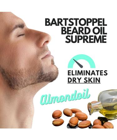  Bartstoppel Cocos Bartstoppel Supreme Men's Beard Oil - Tropical Scent - Daily Beard Care - Against Dandruff - Vegan Oil - Castor Oil for - Buy Online on GoSupps.com