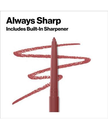Revlon Colorstay Lip Liner in 660 Mauve - Longwear Rich Color with Built-in Sharpener - Buy Online on GoSupps.com