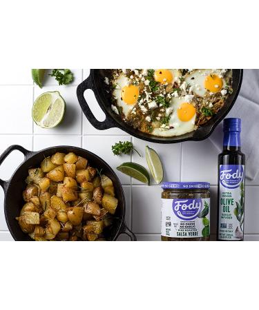 Fody Foods Keto-Friendly Salsa Verde | Low FODMAP, Gluten-Free, IBS-Friendly | Fire Roasted Flavor - Buy Online on GoSupps.com