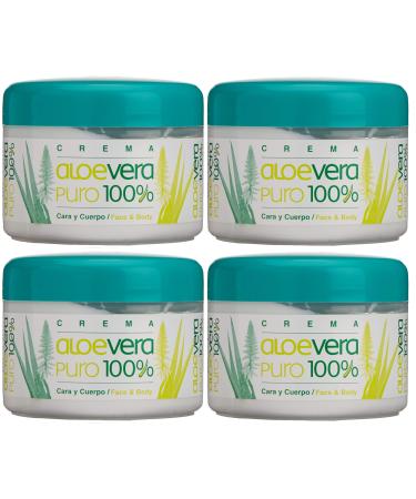 Bionatural Canarias Aloe Vera puro 100% Body/Face Cream 250 ml x 2 units - Buy Online on GoSupps.com