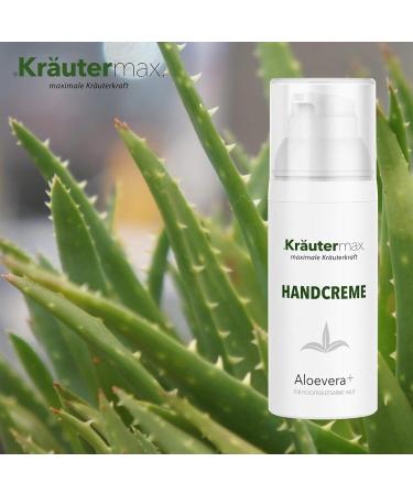 Kr utermax Aloe Vera Hand Cream - Paraben-Free Hand & Nail Cream - 50 ml | Shop Internationally Online - Buy Online on GoSupps.com
