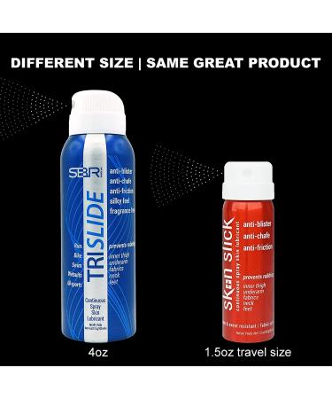 TRISLIDE Anti-Chafe Body Lubricant Spray- Friction Protection - Buy Online on GoSupps.com