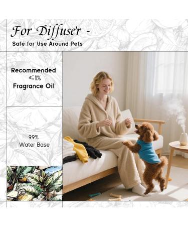 HIQILI 100ML Sandalwood Essential Oil & 30ML White Tea Fragrance Oil for DIY Diffuser - Buy Online on GoSupps.com