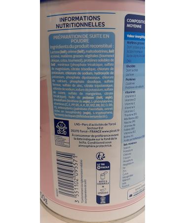 PICOT Standard Milk 2nd Age 850G - Milk Powder for Babies from 6 Months - Baby Milk from 6 to 12 Months - Buy Online on GoSupps.com