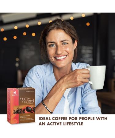 Javita Burn + Control Premium Arabica Robusta Instant Coffee Garcinia Cambogia & Yerba Mate to Help Support Healthy Weight Slimming Coffee with Help of Exercise Dieters Drink 4 boxes: 96 (4.55g) serv. - Buy Online on GoSupps.com