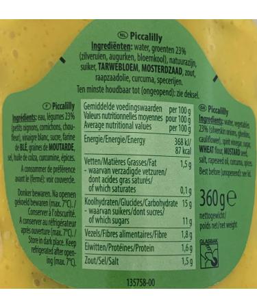  K hne K hne Piccalily - 370 g - Buy Online on GoSupps.com