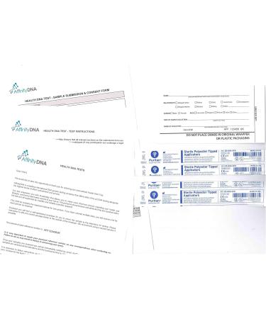 Standard Coeliac Home DNA Testing Kit - 99% Accurate Genetic Testing for Coeliac Disease - Swab Test DNA Sample Collection Kit - 2 Markers tested - Results in 10-15 working days from AffinityDNA Standard Coeliac Disease Test - Buy Online on GoSupps.com