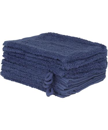 Buy Pack of 10 Cotton Washcloths & Gloves Set - Soft Absorbent Multi-Color 15x21 cm Perfect for Home & Travel - Buy Online on GoSupps.com