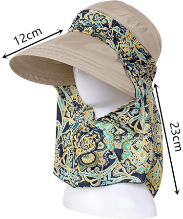 Paciffico 2-in-1 Foldable Sun Visor | Wide Brim Quick-Drying LSF 50+ | Ideal for Beach Travel Cycling & Camping | Size #4 - Buy Online on GoSupps.com