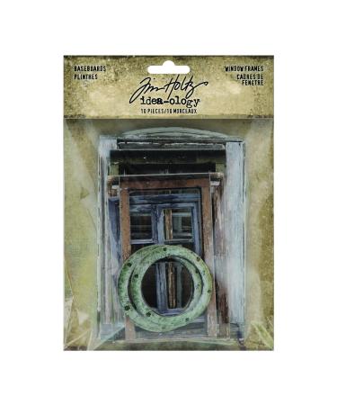Tim Holtz Baseboards Window Frames Paper Crafts  Multi