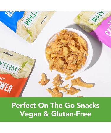 Rhythm Superfoods Cauliflower Bites - Vegan, Paleo-Friendly, Low Carb, Gluten-Free Snack (6 Pack) - Buy Online on GoSupps.com