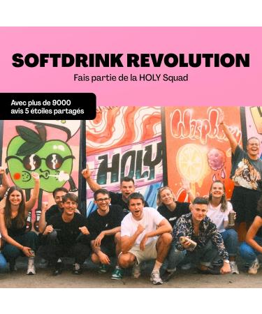 HOLY Energy Gaming Booster Bo te d'essai de 10 Lion's Lemonade avec go t de mangue & kiwi | 10 portions avec NewCaff & extrait de th vert | Focus Drink | Vegan avec ar mes de fruits 100% naturels - Buy Online on GoSupps.com