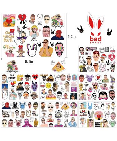 Bunny Temporary Tattoos - 8 Sheets, Party Favors & Decorations - Buy Online on GoSupps.com