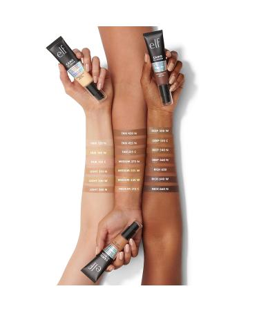 e.l.f. Camo CC Cream - Full Coverage Foundation with SPF 30 Tan 450 N 29.8g | International Shipping Available - Buy Online on GoSupps.com