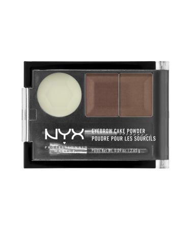 NYX PROFESSIONAL MAKEUP Eyebrow Cake Powder  Auburn/Red 04 Auburn/Red 0.09 Ounce (Pack of 1)