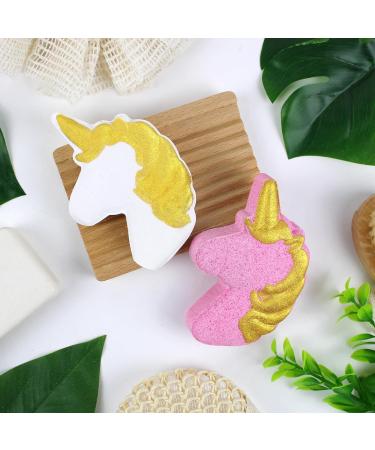  French Tendance Unicorn Bath Bomb White/Gold 150g - Monoi Scent - Buy Online on GoSupps.com