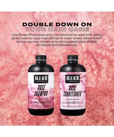 Bleach London Rose Conditioner - Color Toning & Preserving | Vegan & Cruelty-Free 8.45 fl oz - Buy Online on GoSupps.com
