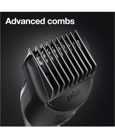 Braun 6-in-1 All-In-One Series 3 Male Grooming Kit with Beard Trimmer and Hair Clippers - Gifts for Men UK - MGK3221 Black/Volt Green - Buy Online on GoSupps.com