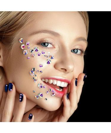 1 Set Multi Sizes Nail Crystal&Flat Back Round Rhinestones+Picking Up Pen+Tweezer DIY Nail Tool Kit - Buy Online on GoSupps.com