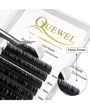 Classic Individual 0.15 D Curl Mix Eyelash Extension Supplies | 8-14mm Length | Optional 0.03/0.05/0.07/0.10/0.15/0.20 C/D Single Sizes Available - Buy Online on GoSupps.com