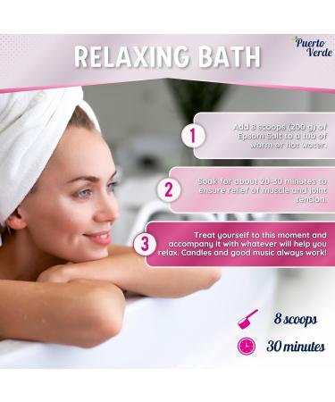 Mff Europe SL Pure Epsom Salt 6 Kg Concentrated source of Magnesium Bath Salts and Personal Care Fast Dissolving Epsom Salt for Muscle Relaxation and Good Sleep Spanish Production - Buy Online on GoSupps.com