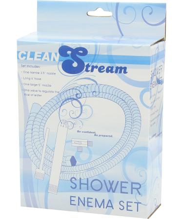 Cleanstream Shower Enema System - Complete 4 Piece Set for Effective Cleansing - Buy Online on GoSupps.com