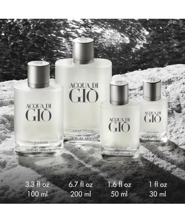 Armani Beauty - Acqua di Gi - Eau de Toilette - Cologne for Men - Long Lasting Fragrance with Bergamot notes Jasmine White Musks Patchouli & Cedarwood 1.7 Fl Oz (Pack of 1) - Buy Online on GoSupps.com