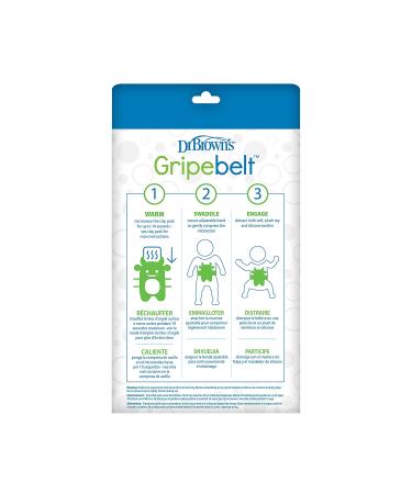 Dr. Browns Gripebelt: Heated Tummy Wrap for Colic & Gas Relief in Babies - Blue Monster - Buy Online on GoSupps.com