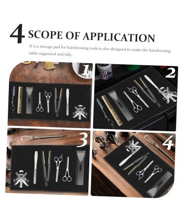 Non-Slip Heat Resistant Mat for Hair Styling Tools | Beauty Salon & Barber Organizer | International Shipping - Buy Online on GoSupps.com