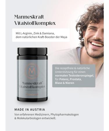 Medicusan Vital Substance Complex - L-Arginine Damiana Nettle & Rosemary - 60 Capsules - Boost Energy & Vitality - International Shipping - Buy Online on GoSupps.com