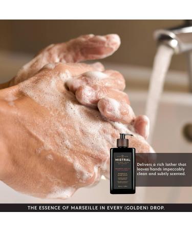 Mistral Bourbon Vanilla Liquid Hand Soap for Men | Luxury Moisturizing Handsoap with Organic Olive Oil Glycerin and Coconut Oil | Rich Lather | Paraben-Free | Made in France 16.9 Fl Oz Bourbon Vanilla 16.9 Fl Oz (Pack of  - Buy Online on GoSupps.com