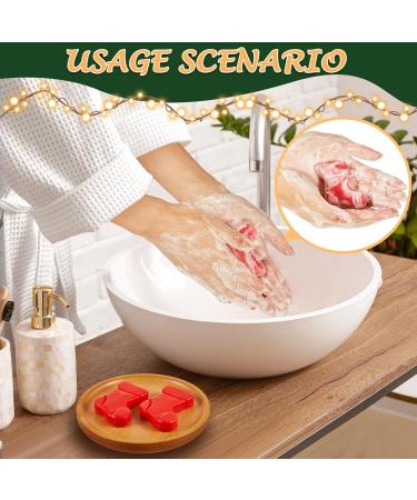 Maxcheck 50 Sets Christmas Bar Soap Gift Set - Handmade Soaps Tree Socks & Gingerbread - Perfect Christmas Stocking Stuffers & Gifts for Guests - Buy Online on GoSupps.com