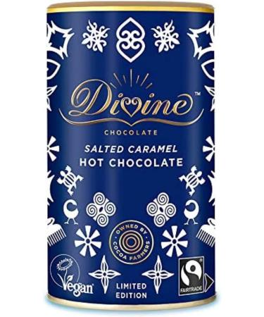 Vegan Salted Caramel Hot Chocolate 300g by Divine Chocolates - Buy Online on GoSupps.com
