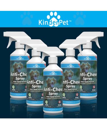 KinderPet Eco Anti Chew Bitter Apple Spray for Dogs Stop Chewing Biting Barking Alcohol Free Formula Pet Puppies Dogs 500ml - Buy Online on GoSupps.com