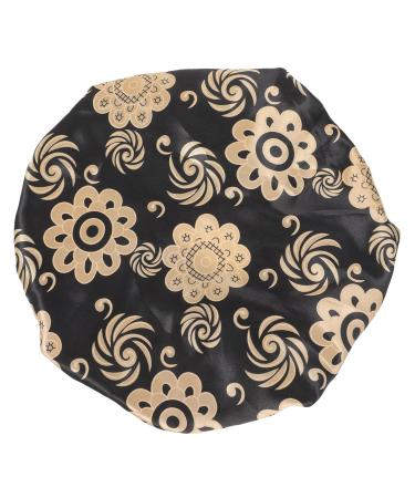 PLAFOPE Satin Sleep Cap Set - Elastic Headband & Broadside Shower Cap - Girls Hair Ties - 26x26cm - 2pcs - Buy Online on GoSupps.com