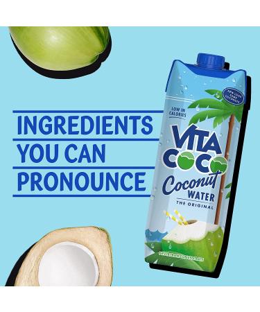 Vita Coco Original Coconut Water 202.8 Fl Oz (Pack of 6) - Buy Online on GoSupps.com