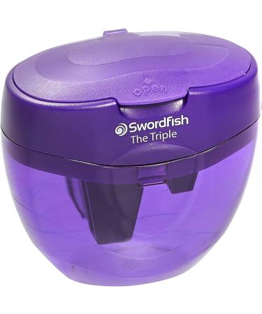 Swordfish The Triple 3 Hole Canister Pencil Sharpener (Single) - Purple  Pack of 1 - Buy Online on GoSupps.com