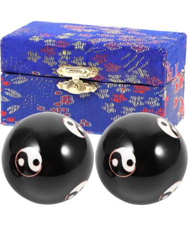FRCOLOR 10-Pack Massage Globe Stress Balls - Metal Hand Exercise & Fitness Tool for Stress Relief Yoga & Rehabilitation - Buy Online on GoSupps.com