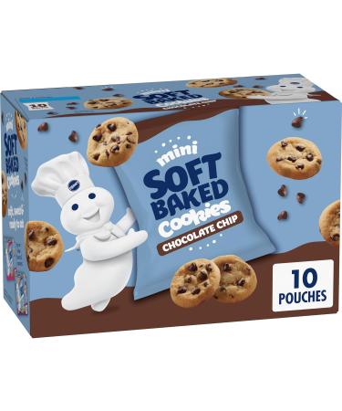 Pillsbury Chocolate Chip Mini Soft Baked Cookies - 10 Count - Buy Online on GoSupps.com
