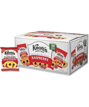 Kontt's x27s, BSC59636, Biscomerica Raspberry Cookies, 36 / Carton, 72 ounce (pack of 36) (59636)